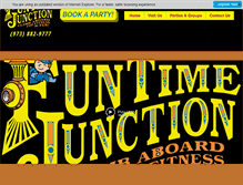Tablet Screenshot of funtimejunction.com